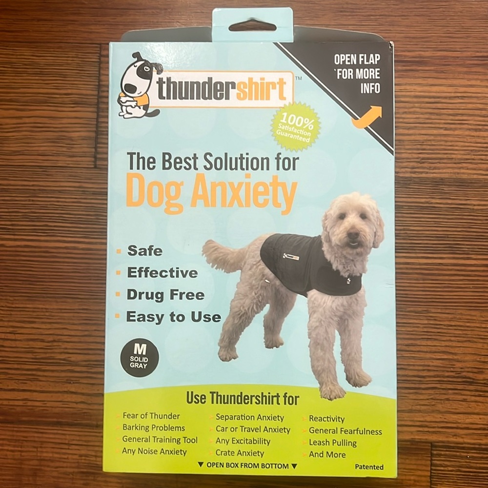 Brand new THUNDERSHIRT size M